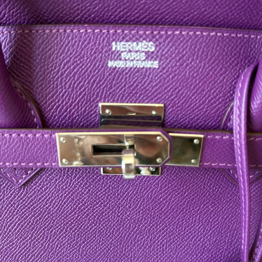 Hermès Birkin 35 handbag in Anemone Epsom! - Picture 4 of 17